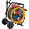 Brennenstuhl 1319200010 Alargador enrollable 230-400 V 25m H07RN-F 5G2.5 con 5 tomas de corriente IP44