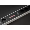 Brennenstuhl Connect Ecolor Regleta inteligente WLAN 4 tomas (blanco/negro, cable de 1,5 m, control por voz, temporizador, app)