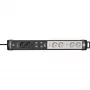 BRENNENSTUHL Connect Premium-Line regleta con Wi-Fi 6 tomas (negro/gris claro, 3m, temporizador, control por voz)