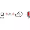 BRENNENSTUHL Connect WiFi Smart Plug WA 3600 XS03 exterior, negro, control por voz, temporizador, app