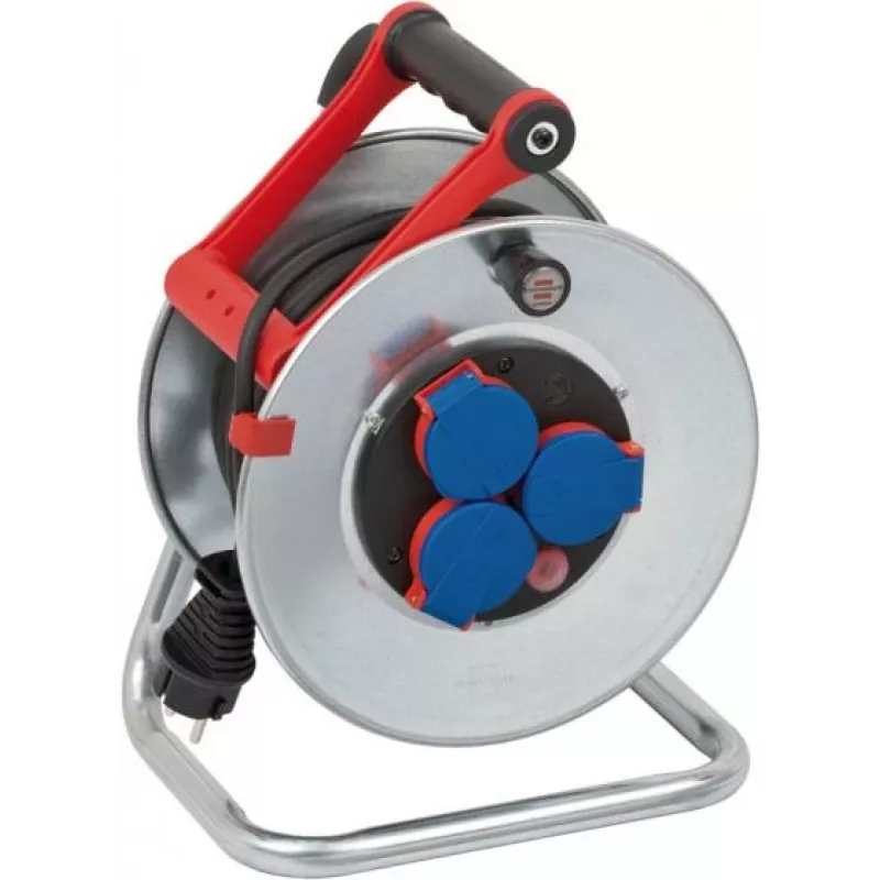 Brennenstuhl Garant S IP44 alargador enrollable 25m AT-N05V3V3-F