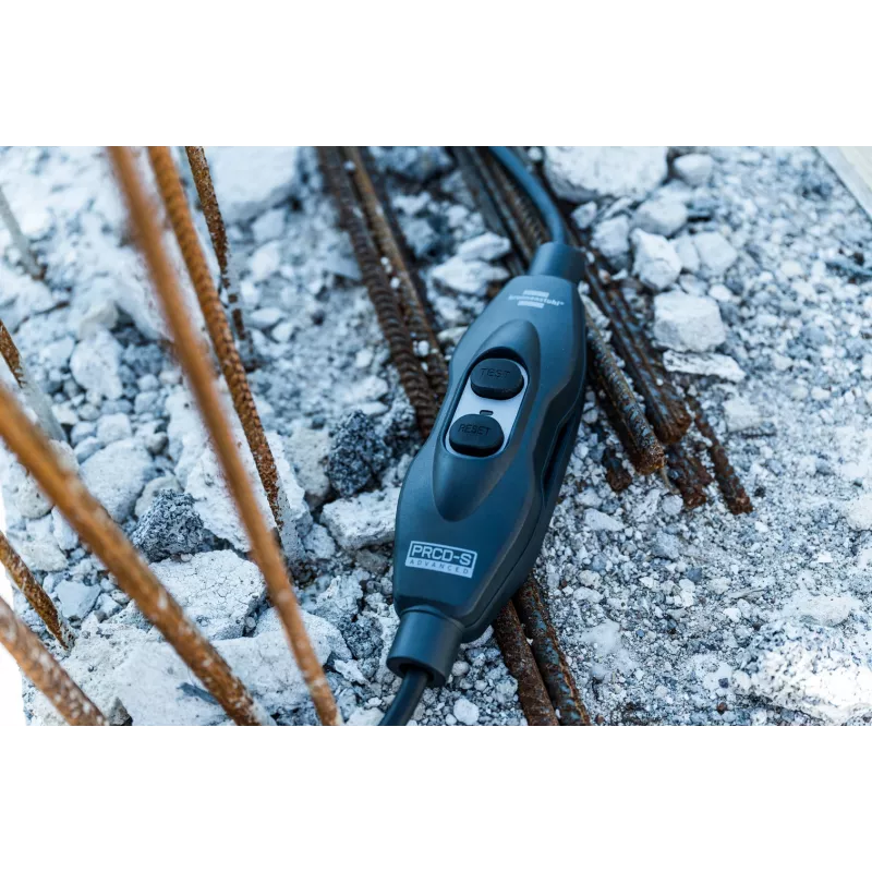 Brennenstuhl PRCD-S Advanced dispositivo portátil de protección contra corriente de fuga, 230 V, 16 A, 30 mA, IP55, 1,5 m de cable