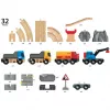 BRIO World Carreteras y vías set de carga de piedras