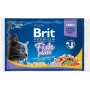 BRIT Premium Cat Fish Plate comida húmeda para gatos 4x100g