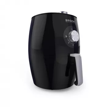 Brock AFM 3501 BK Freidora de aire 3,5L 1300-1500W Negro Freidora digital con cesta
