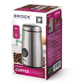 Brock CG 1050 SS Molinillo de café 150W, acero inoxidable