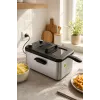 Brock DF 3001 SS Freidora 3,2L 2200W Negro/Acero inoxidable