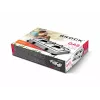 Brock GS 002 W Cocina de gas de dos fuegos, blanco