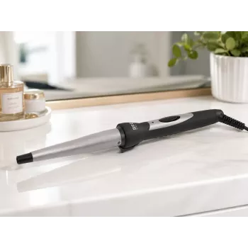 Brock HC 1325 BK Plancha de pelo 25W, negro