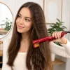 Crimper de pelo de cerámica Brock HC 2001 RD, 25 W, rojo