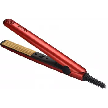 Mini crimper de pelo Brock HC 2002 RD, 39 W, rojo