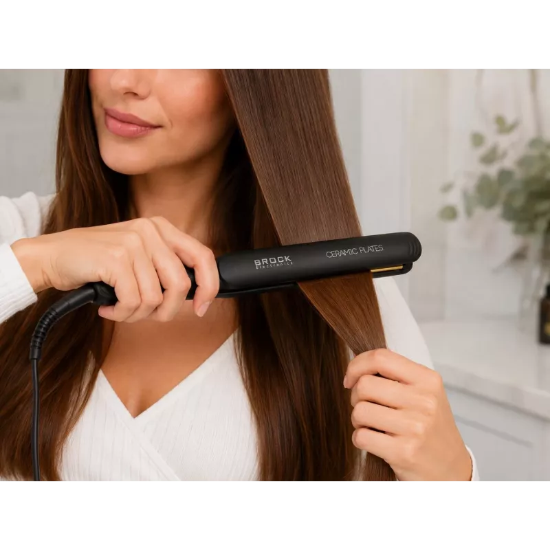 Brock HC 5001 BK Plancha de pelo 60W, negro