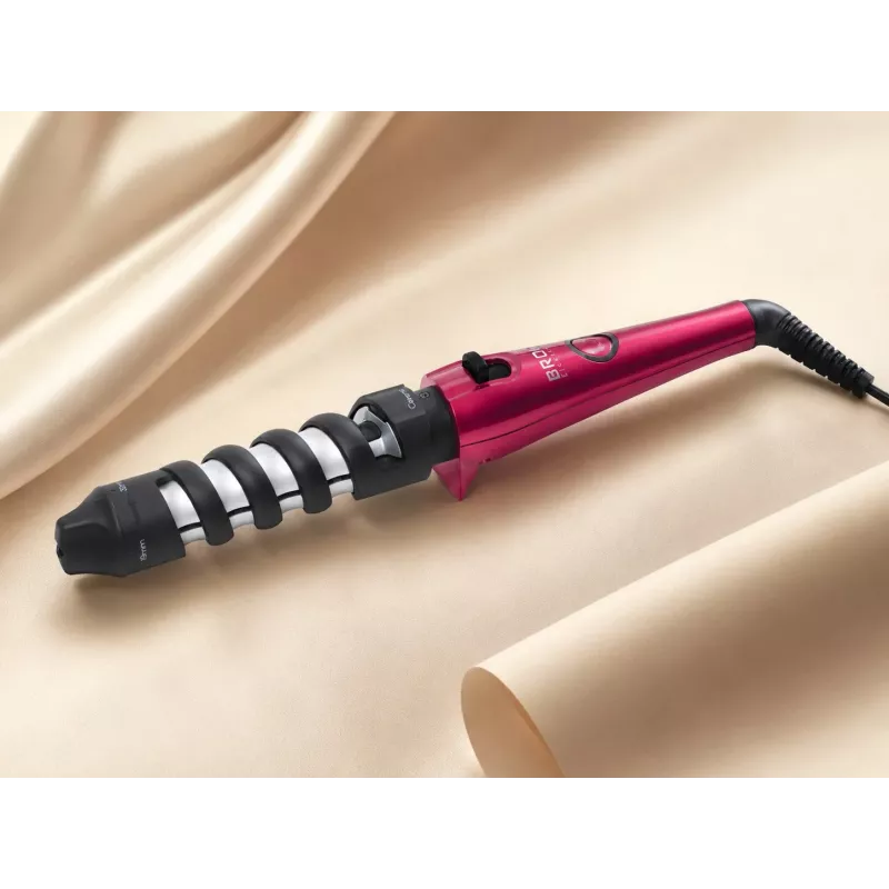 Brock HC 6201 PK Rizador 40W moldeador de pelo, rosa