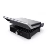 Brock HCG 5000 SS Parrilla eléctrica de contacto 2000W, Negro/Acero