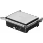 Brock HCG 5000 SS Parrilla eléctrica de contacto 2000W, Negro/Acero