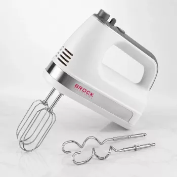 Brock HM 5003 WH Batidora de mano 300W, blanco