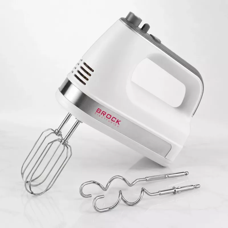 Brock HM 5003 WH Batidora de mano 300W, blanco
