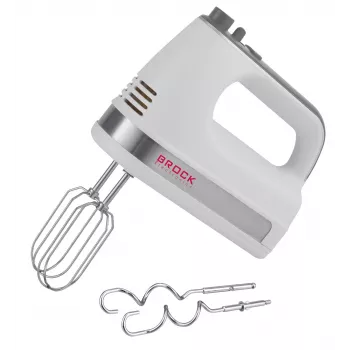 Brock HM 5003 WH Batidora de mano 300W, blanco