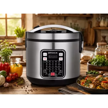 Brock MC 3203 Olla multifunción 5L 900W Negro/Acero inoxidable