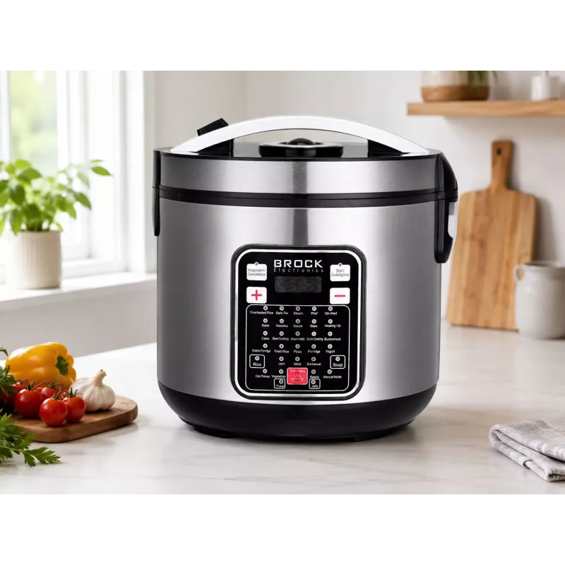 Brock MC 3203 Olla multifunción 5L 900W Negro/Acero inoxidable