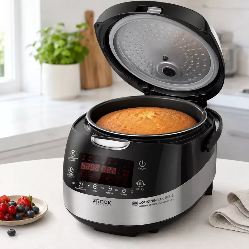 Brock MC 6601 SS Olla multifunción High Grade 5L 860W