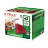 Brock MG 1502 RD Picadora de carne 1500W, Rojo/Acero