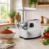 Brock MG 1800 SS Picadora de carne 1800W, Acero inoxidable