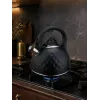 Brock MWK 002 BK La Cuisinette Hervidor 2,7L negro/acero inoxidable