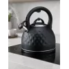 Brock MWK 002 BK La Cuisinette Hervidor 2,7L negro/acero inoxidable