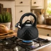 Brock MWK 003 BK La Cuisinette Hervidor eléctrico 2,5 L 2200 W Negro/Acero
