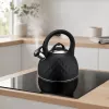 Brock MWK 003 BK La Cuisinette Hervidor eléctrico 2,5 L 2200 W Negro/Acero