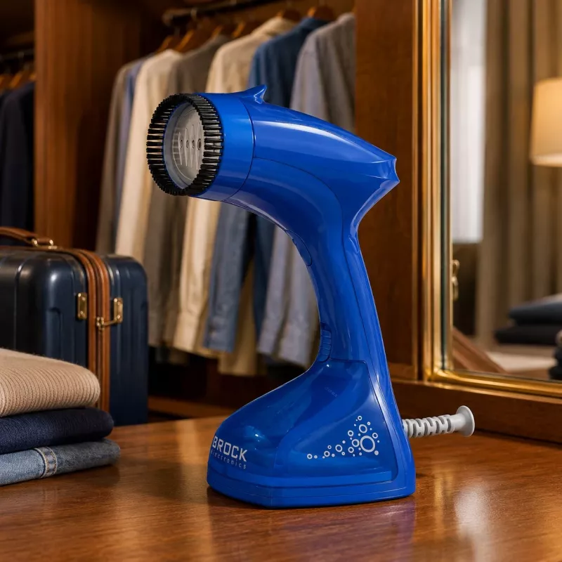 Brock PSI 2201 BL Plancha de vapor 1600 W Suela cerámica 200 ml Azul