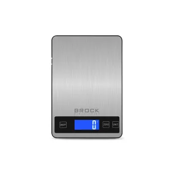 Brock SKS 1008 Báscula de cocina digital en formato grande con pantalla LED