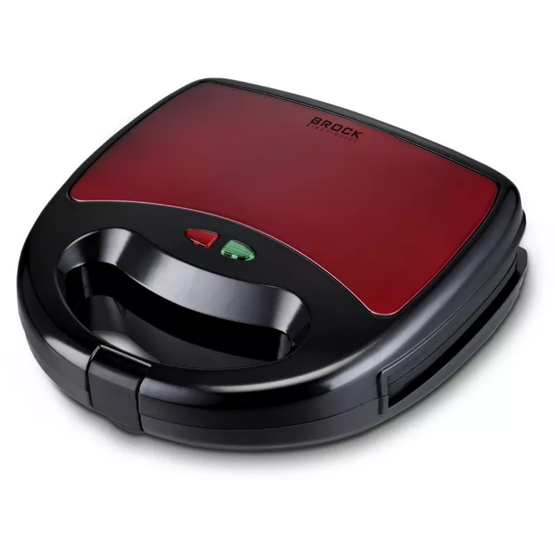 Brock SSM 2001 RD Tostadora de sándwiches 750W Rojo