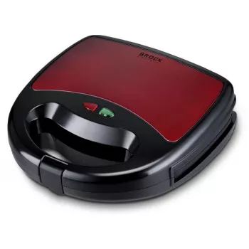 Brock SSM 2001 RD Tostadora de sándwiches 750W Rojo
