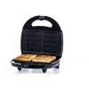 Brock SSM 2003 RD Sandwichera, gofrera y parrilla 3 en 1, 750 W, Negro/Rojo