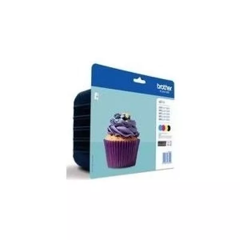 Brother LC123 (LC123VALBPDR) Multipack de cartuchos de tinta, C/M/Y/BK