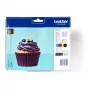 Brother LC123 (LC123VALBPDR) Multipack de cartuchos de tinta, C/M/Y/BK