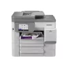 Impresora multifunción de inyección de tinta color A3 Brother MFC-J5117DW con impresión, copia, escaneo, fax, dúplex, Wi-Fi, Ethernet, USB, bandeja de papel de 250 hojas, ADF de 50 hojas, pantalla táctil, Blanco