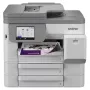 Impresora multifunción de inyección de tinta color A3 Brother MFC-J5117DW con impresión, copia, escaneo, fax, dúplex, Wi-Fi, Ethernet, USB, bandeja de papel de 250 hojas, ADF de 50 hojas, pantalla táctil, Blanco