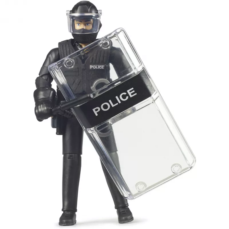 BRUDER bworld figura de acción Police Special Forces