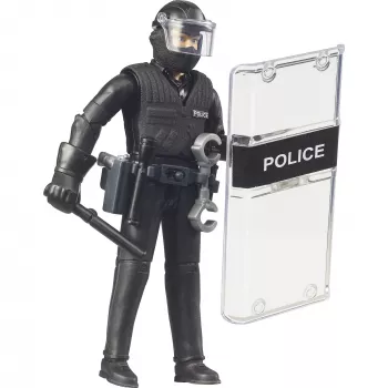 BRUDER bworld figura de acción Police Special Forces
