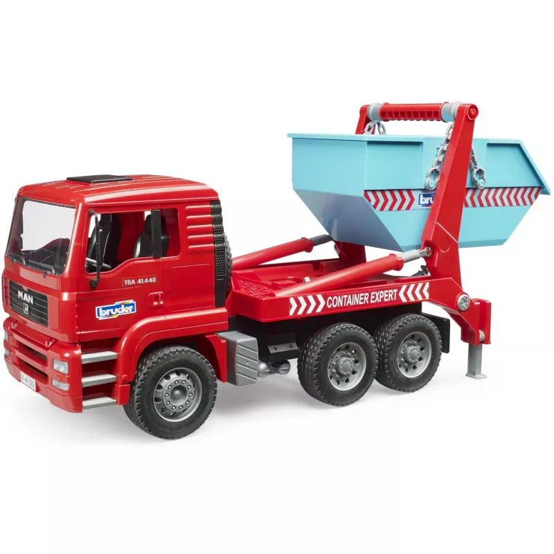 BRUDER MAN TGA camión con contenedor desmontable 1:16