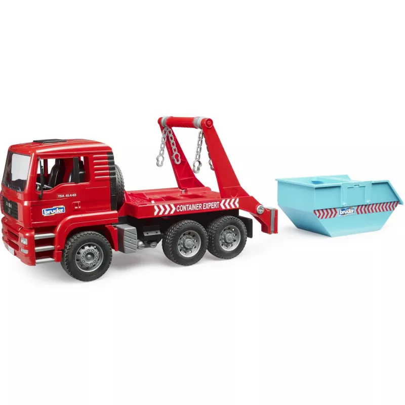 BRUDER MAN TGA camión con contenedor desmontable 1:16