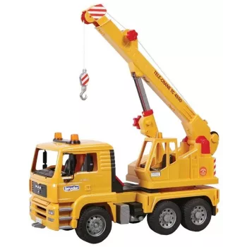 Bruder MAN TGS Camión de basura 1:16 amarillo 02754