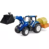 Tractor BRUDER New Holland T5.120 con cargador frontal, caja de carga y horquillas 1:16