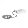 BRUMBERG 39363023 set de focos LED empotrables BB03 redondo cromo 830 fase 6W 230V orientable