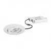 Brumberg 39373073 set de focos empotrables BB13 redondo blanco 930 fase 6W 230V orientable