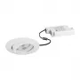 Brumberg 39373073 set de focos empotrables BB13 redondo blanco 930 fase 6W 230V orientable