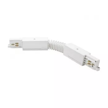 Brumberg 87131070 conector flexible para carril trifásico ONETRACK DALI/conmutable, blanco